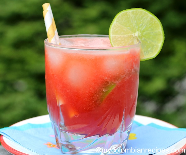 Limonada de Sandía (Watermelon Limeade)