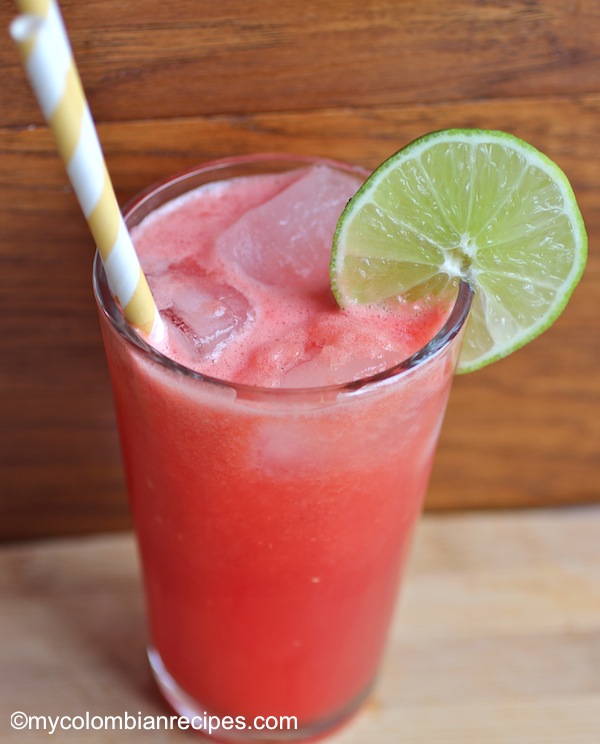 Limonada de Sandía (Watermelon Limeade)