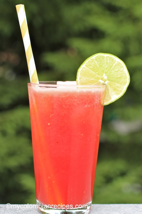 Limonada de Sandía (Watermelon Limeade)