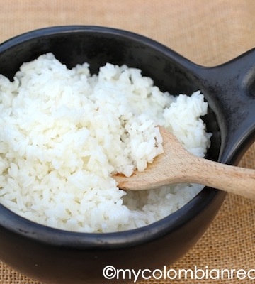 Como hacer Arroz Blanco Colombiano