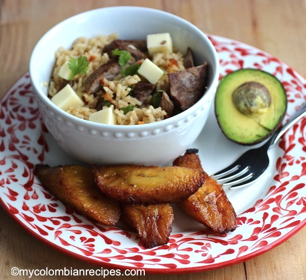 Redundante jugador Sobrevivir Arroz Atollado con Carne Ahumada (Rice with Smoked Beef) - My Colombian  Recipes