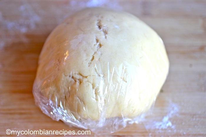 Homemade empanada dough