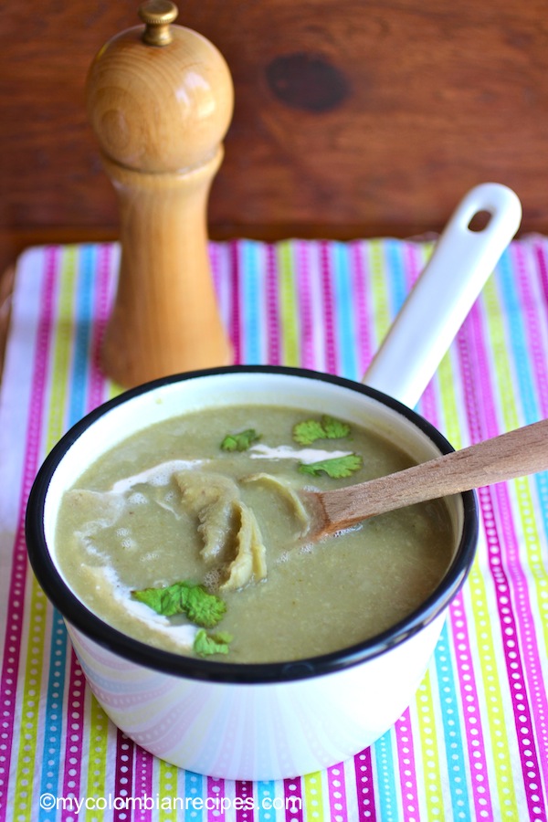 Crema de Alcachofas (Artichokes Creamy Soup)