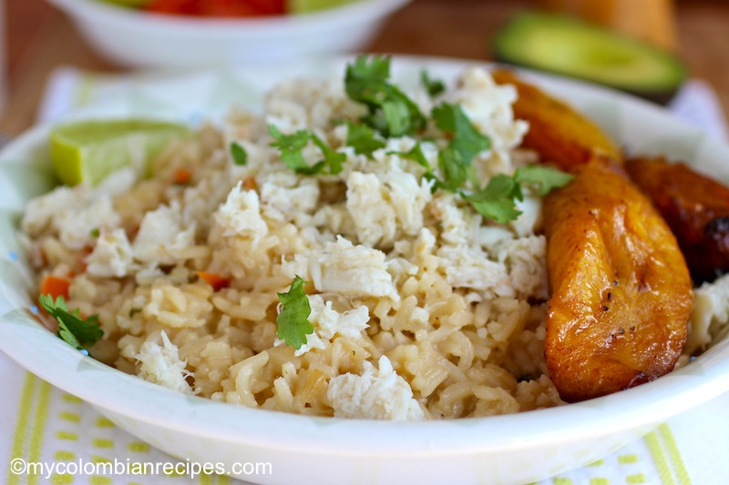 Arroz Atollado de Cangrejo ( Crab and Coconut Rice)