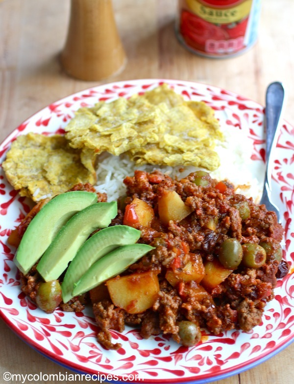 Chorizo and Beef Picadillo (Picadillo de Carne y Chorizo)