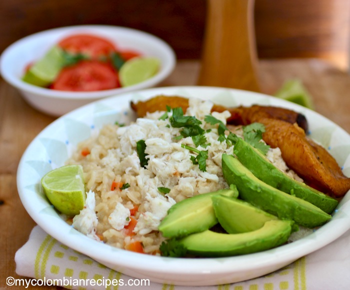 Arroz Atollado de Cangrejo (Creamy Coconut and Crab Rice)