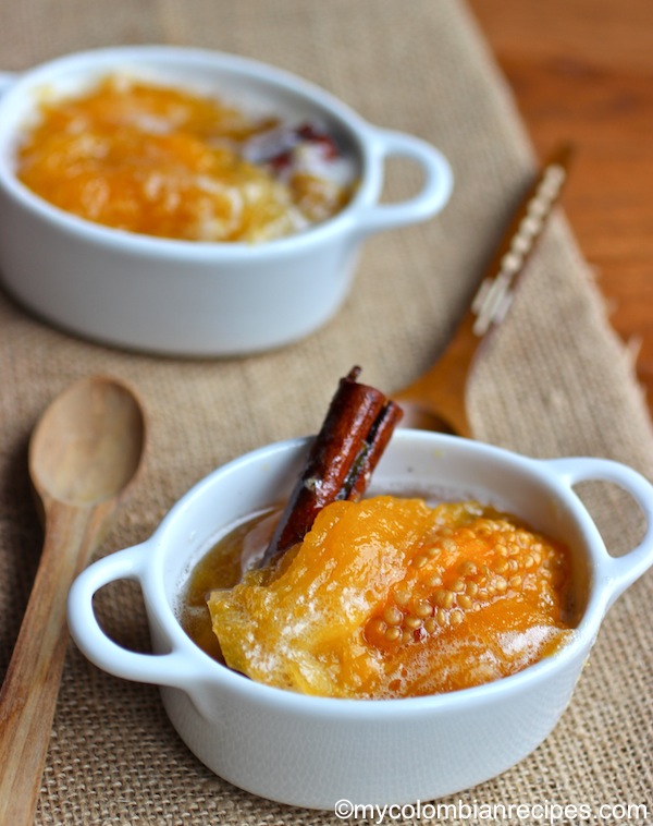 Dulce de Tomate de Arbol (Tree Tomato in Syrup)