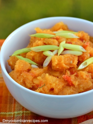 Poteca de Ahuyama (Colombian-Syle Pumpkin or Squash Mash)