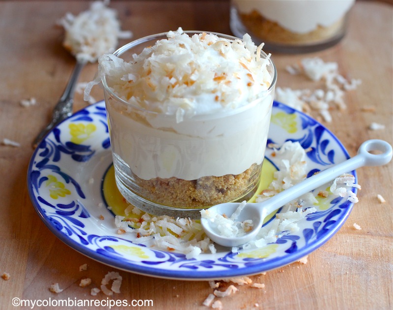 Easy No-Bake Coconut Cheesecake 