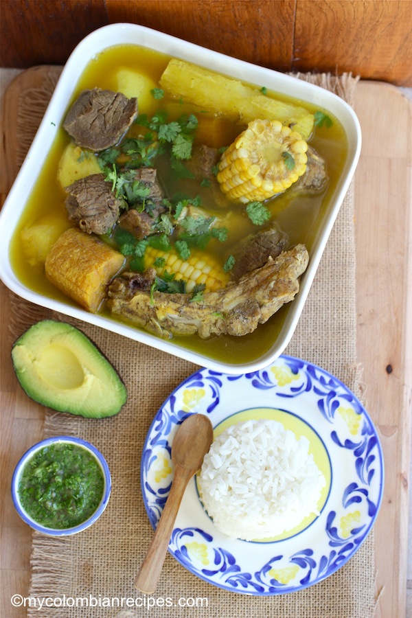 Sancocho Antioqueño o Paisa (Paisa Region Soup) |mycolombianrecipes.com