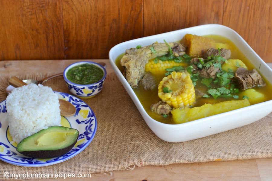 Sancocho Antioqueño o Paisa (Paisa Region Soup) |mycolombianrecipes.com