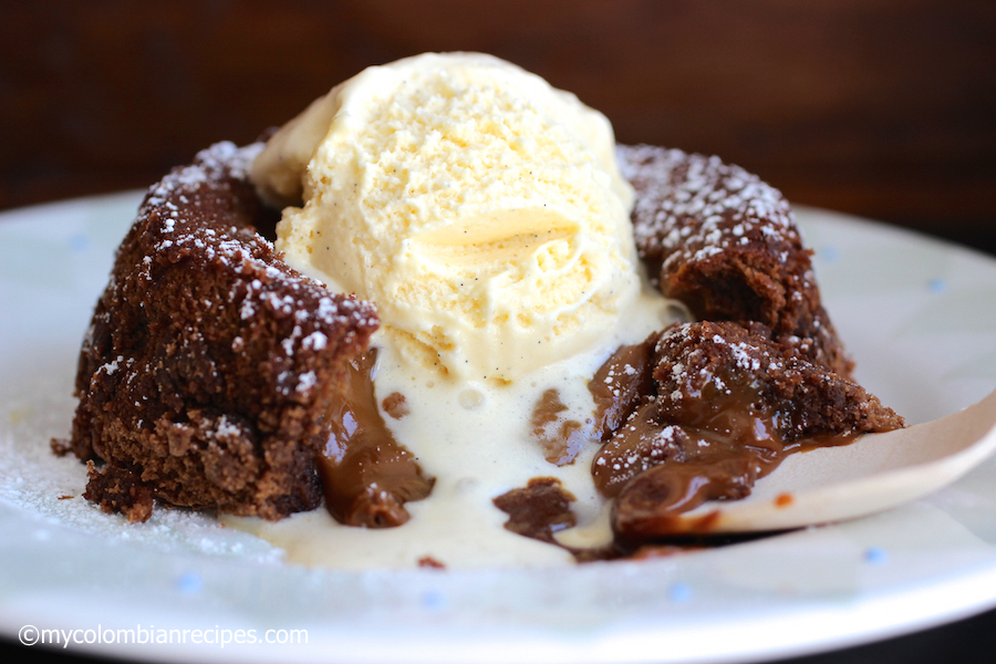 Chocolate-Dulce de Leche Lava Cake