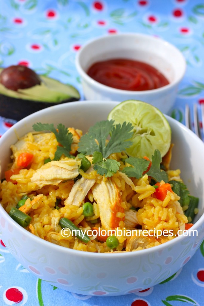 Arroz con Pollo - Colombian Rice Dishes