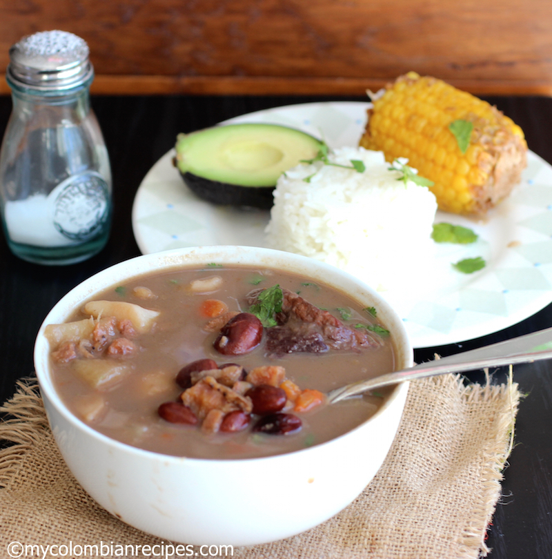 Sopa de Frijoles con Carne (Beans and Beef Soup)