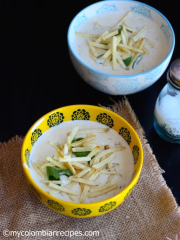 Crema de Avena (Creamy Oatmeal Soup) |mycolombianrecipes.com