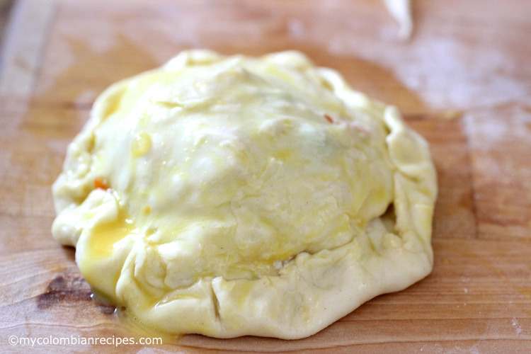 pastel de Pollo