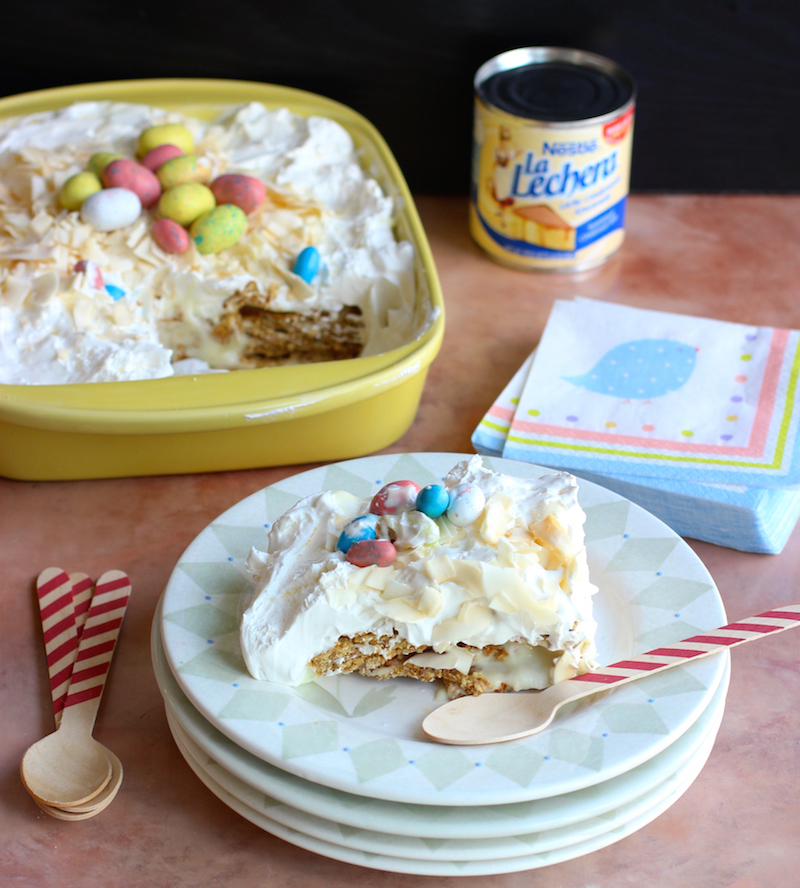 Postre de Galletas y Lechera