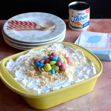 Postre Fácil de Lechera y Galletas |mycolombianrecipes.com