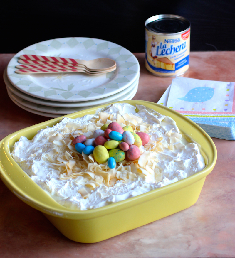 Postre Fácil de Lechera y Galletas |mycolombianrecipes.com