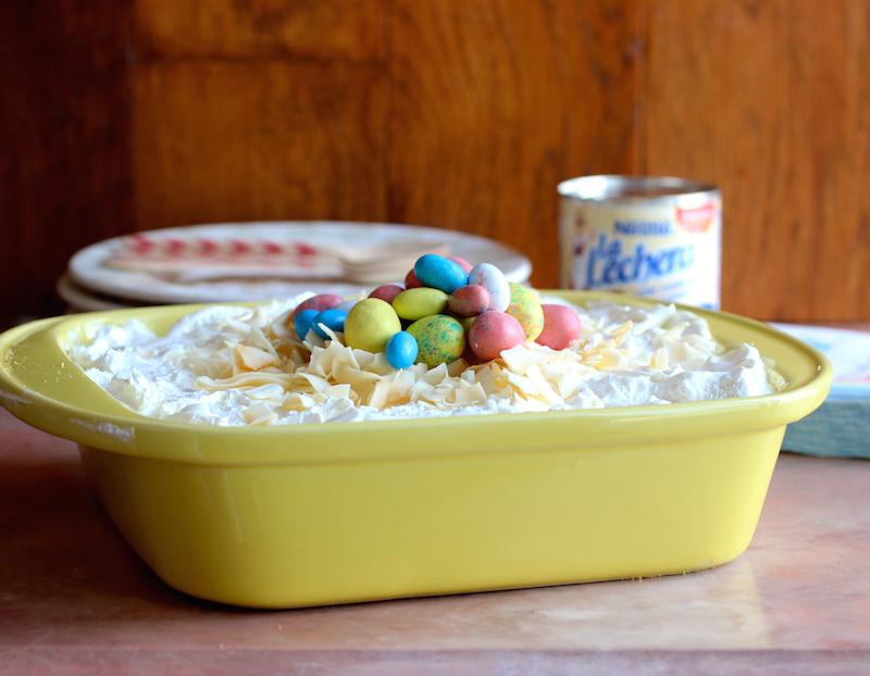 Postre Facil de Lechera y Galletas