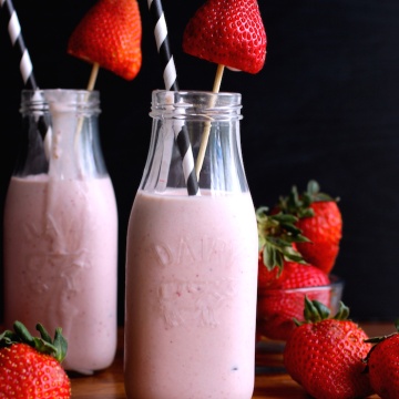 resa Colada (Strawberry Colada) |mycolombianrecipes.com