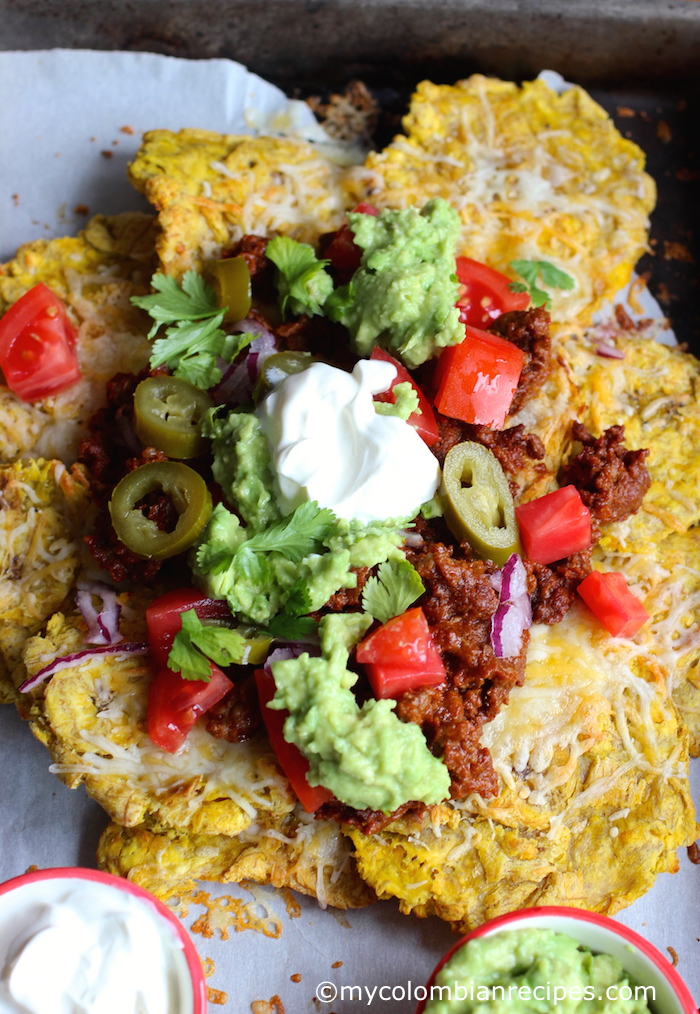 Patacón Loaded Nachos