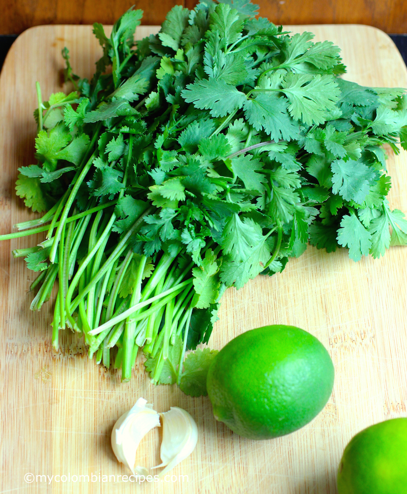 Potato and Shrimp Salad with Cilantro and Lime Dressing|mycolombianrecipes.com