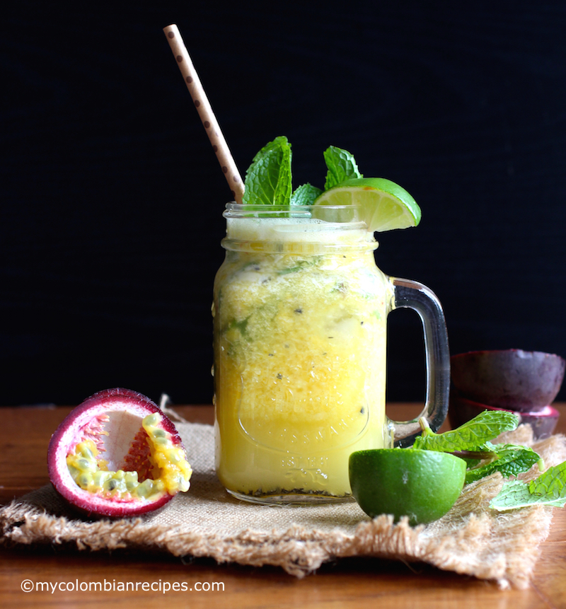 Mango and Passion Fruit Mojito - My Colombian Recipes