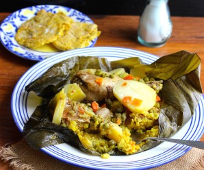 Pasteles de Arroz (Rice Tamales) |mycolombianrecipes.com
