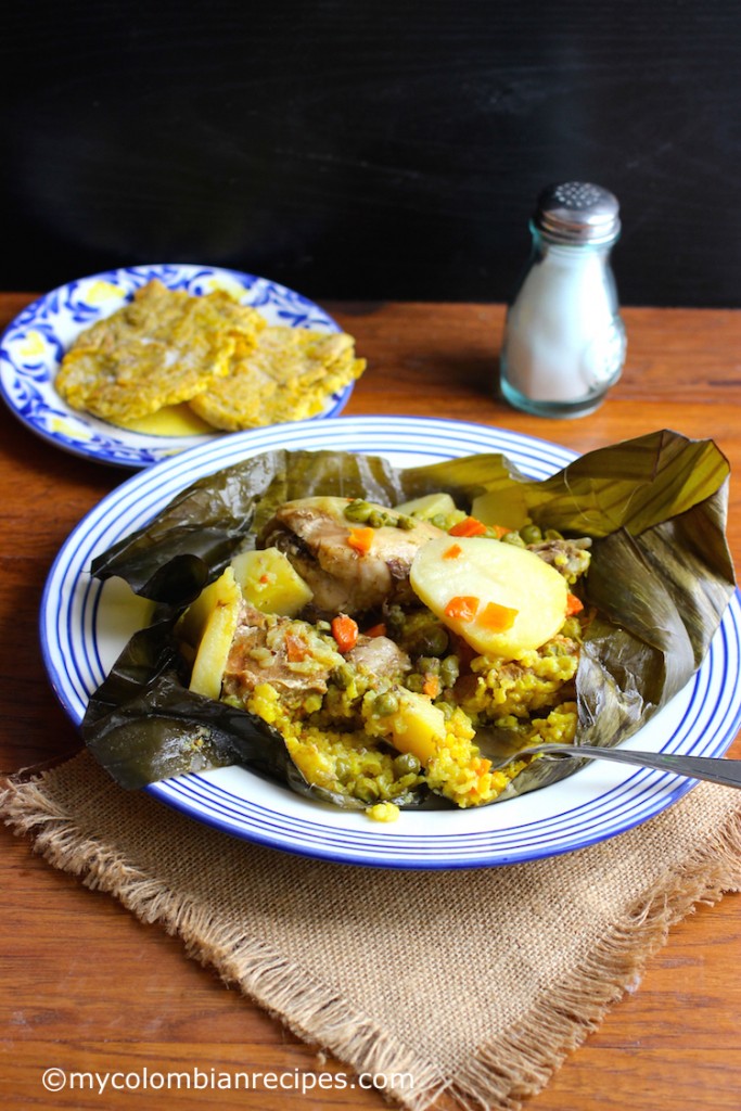 Pasteles de Arroz (Rice Tamales) |mycolombianrecipes.com