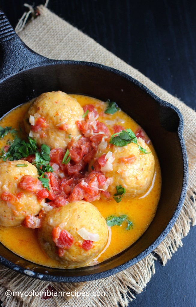 Albóndigas de Pescado (Fish “Meat Balls” in Coconut Sauce)