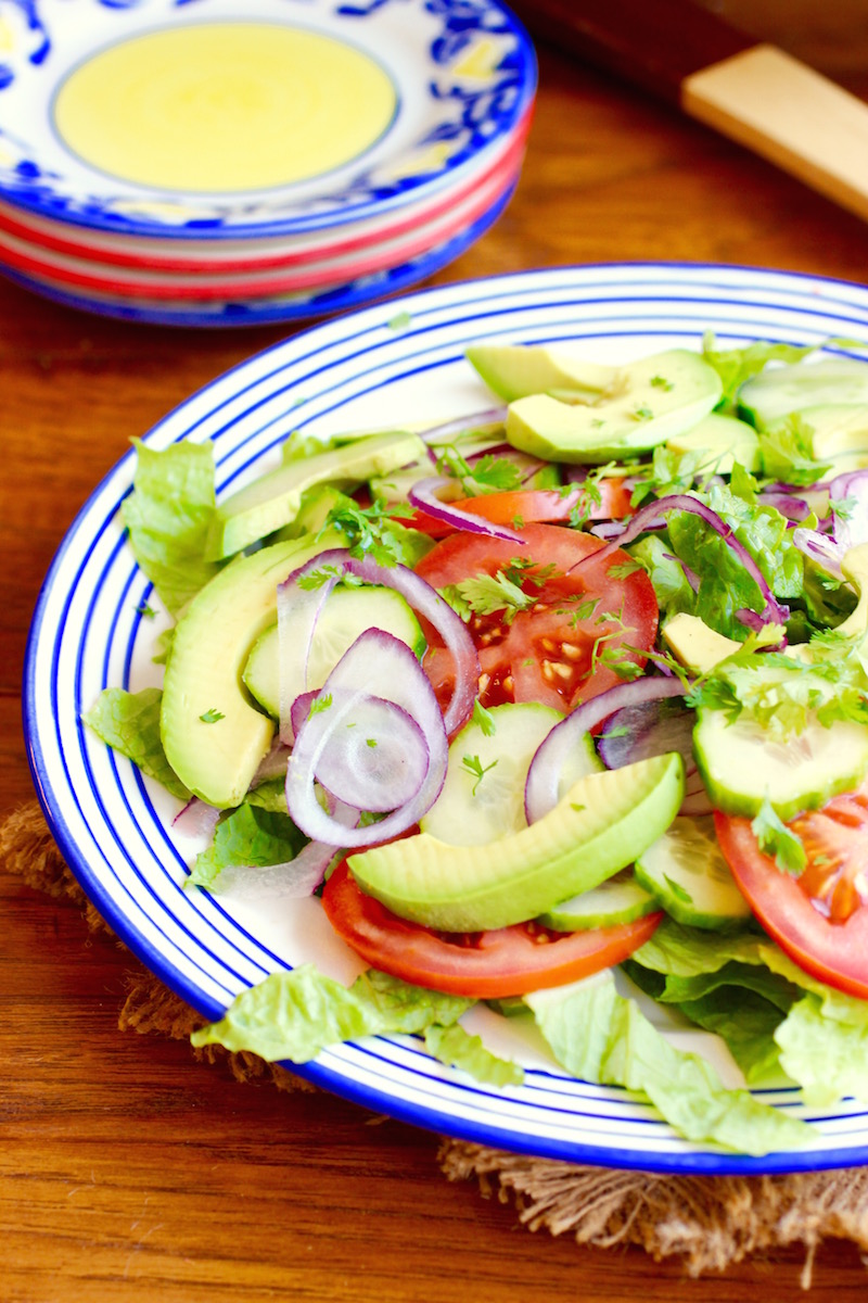 Simple Side Salad My Colombian Recipes