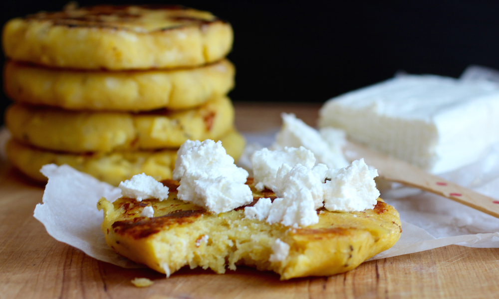 Arepas de Plátano Maduro (Ripe Plantain Arepas)