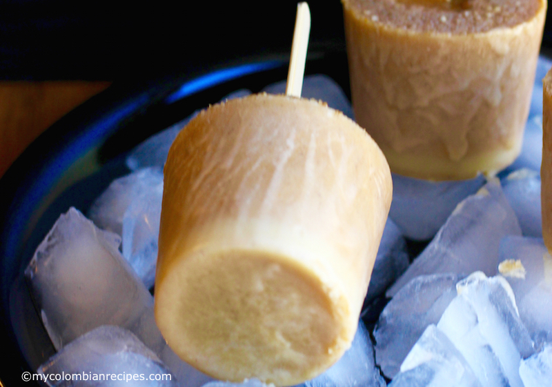 Pumpkin-Coconut Popsicles (Paletas de Calabaza y Coco)