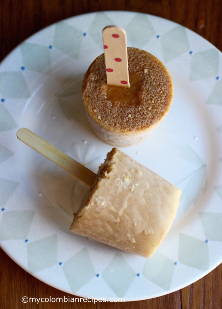 Pumpkin-Coconut Popsicles (Paletas de Calabaza y Coco)