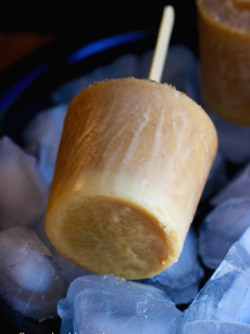 Pumpkin-Coconut Popsicles (Paletas de Calabaza y Coco) |mycolombianrecipes.com