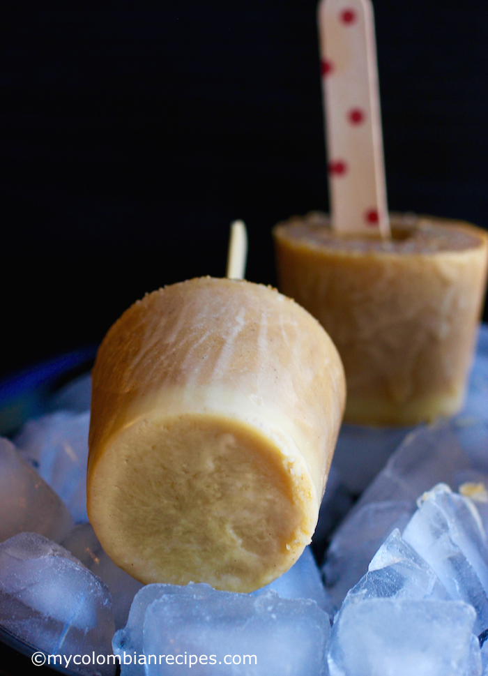 Pumpkin-Coconut Popsicles (Paletas de Calabaza y Coco)