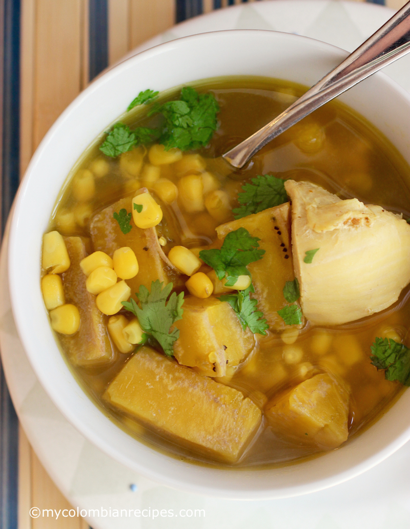 Receta de Sopa de pollo tipo caldo de gallina - Instant Blog