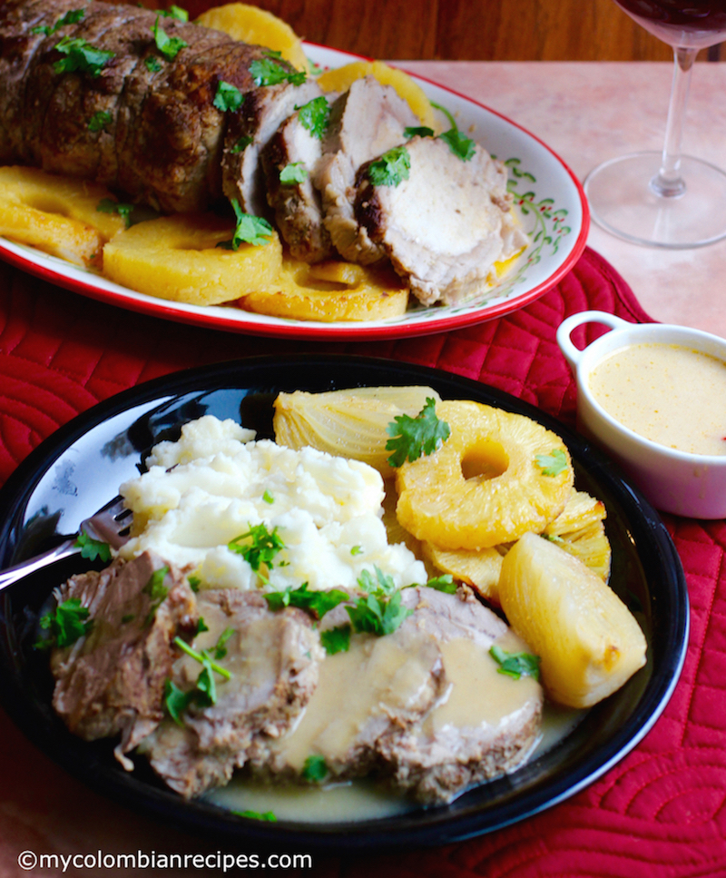 Pineapple Roasted Pork Loin