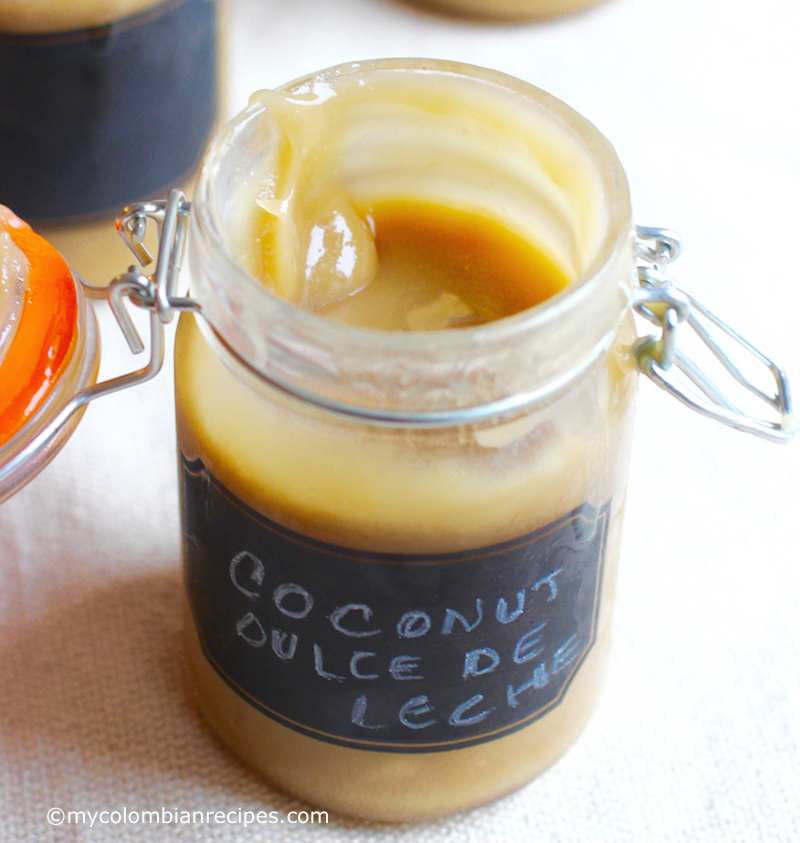 Arequipe de Coco (Coconut Dulce de Leche) |mycolombianrecipes.com