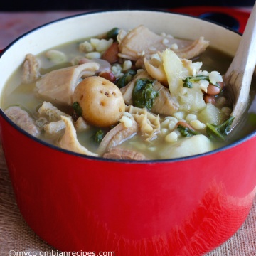 Mazamorra Chiquita (Boyaca Region Soup) |mycolombianrecipes.com