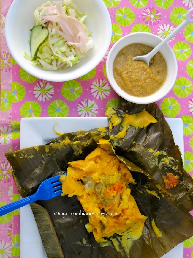 Colombian tamales (tamales colombianos)