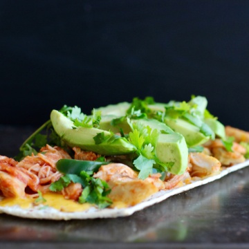 Chicken and Avocado Pizza