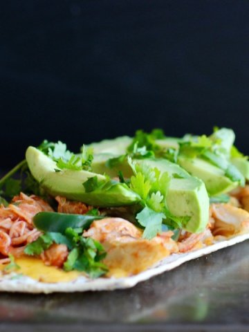 Chicken and Avocado Pizza