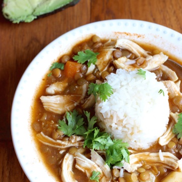 Lentil and Chicken Soup