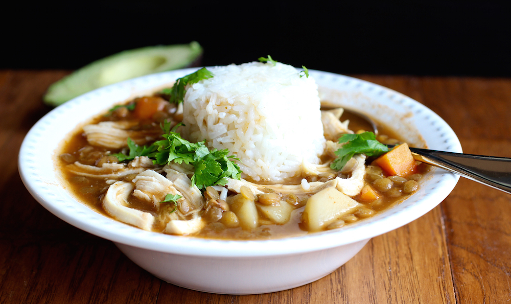 Lentil and Chicken Soup