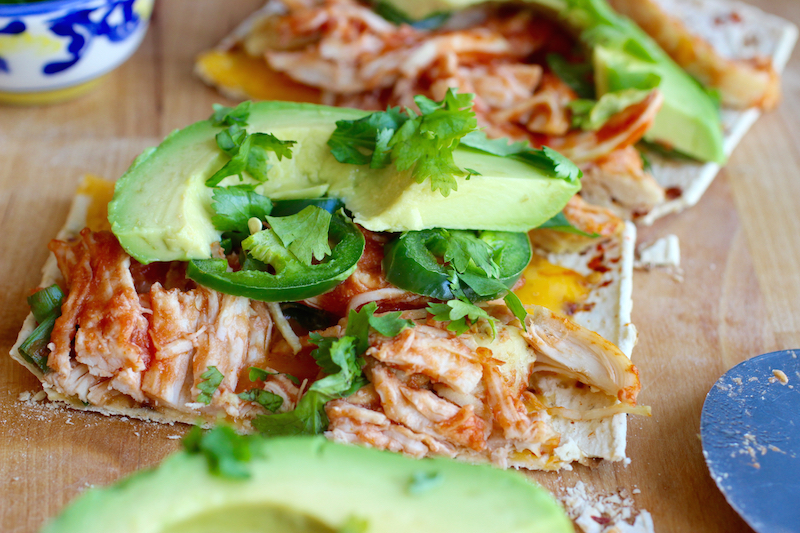 Avocado  Chicken Pizza