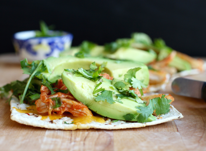 Avocado Chicken Pizza