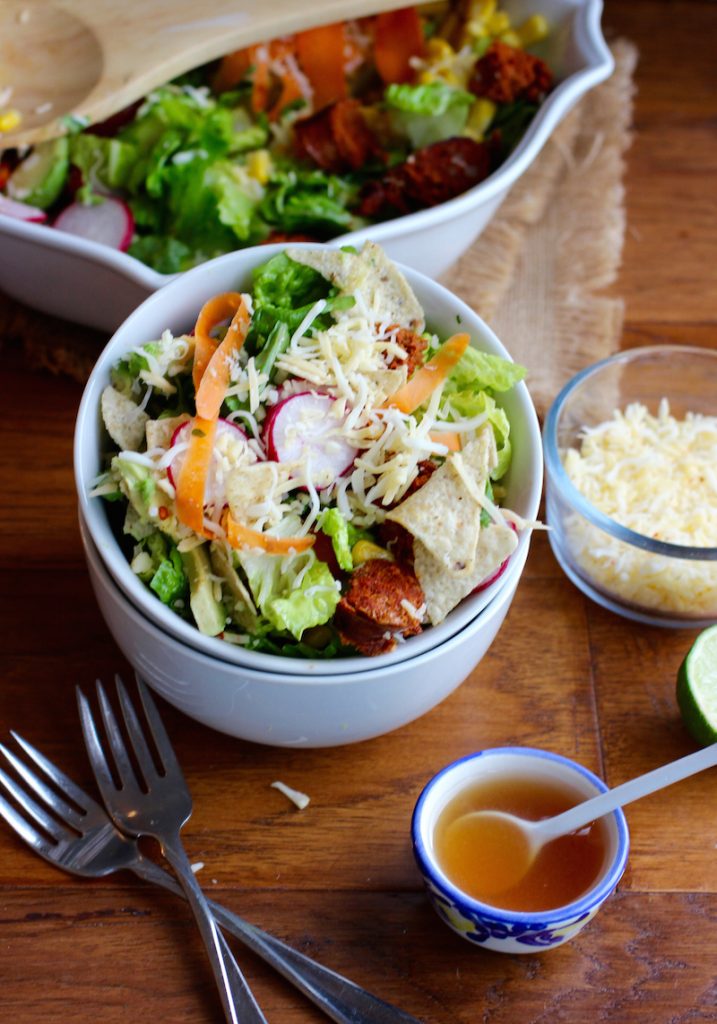 Longaniza Taco Salad