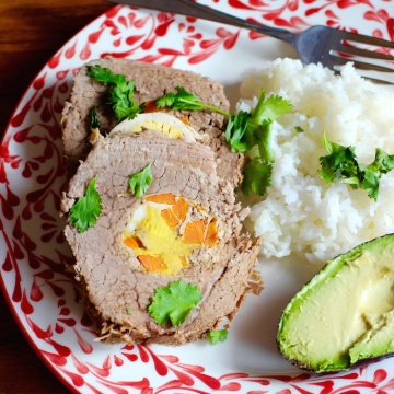 Capón Relleno (Stuffed Beef)